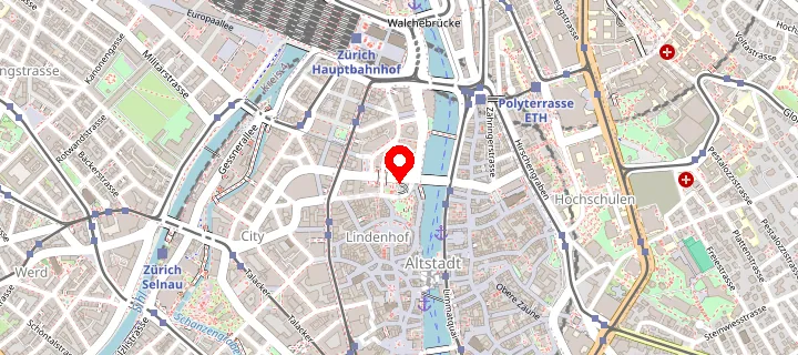 Karte: Zürich