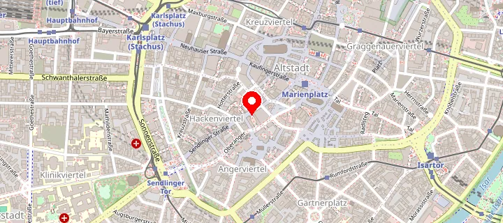 Karte: Rindermarkt 5, 80331 München-Altstadt-Lehel