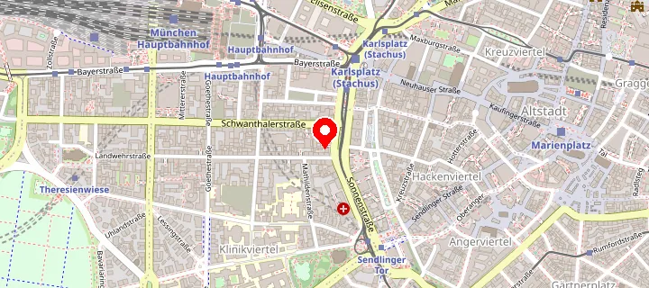 Karte: Sonnenstraße 14 80331 München Deutschland