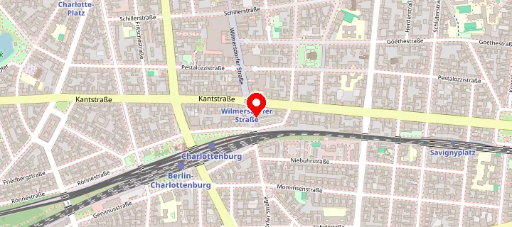 Karte: Kantstraße 127, 10625 Berlin-Bezirk Charlottenburg-Wilmersdorf